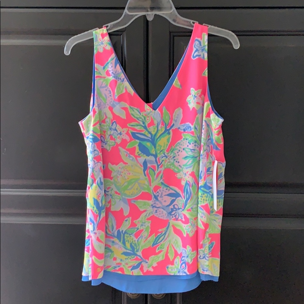 NWT Florin reversible sleeveless v neck